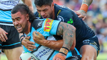 Nrl 2019 Cronulla Sharks Andrew Fifita Wishes He D Switched Codes When Had The Chance Like Valentine Holmes