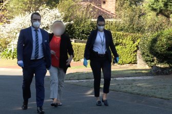 Helga Lam, 67, was arrested at a home in St Ives. 