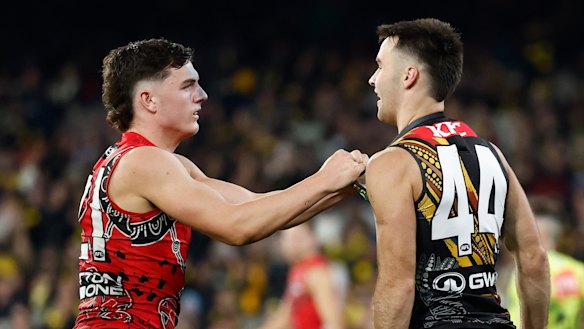 Archie Roberts, in a scuffle with Seth Campbell, has thrown his support behind Brad Scott.