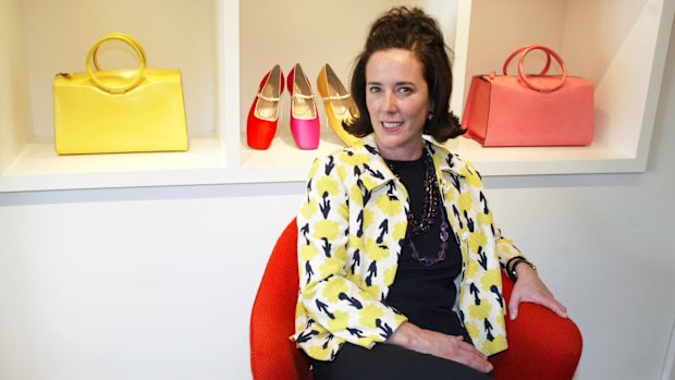 Fashion designer Kate Spade, who died on June 5.