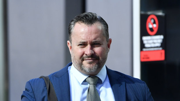 Lawyer Adam Magill has been charged with breaching bail again.