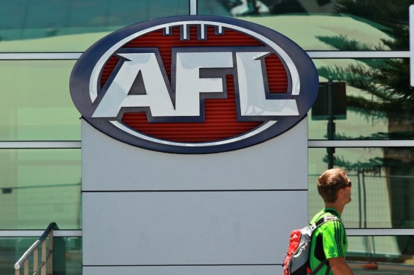 Damian Barrett defended the AFL's decision to temporarily stand down Mitch Cleary.