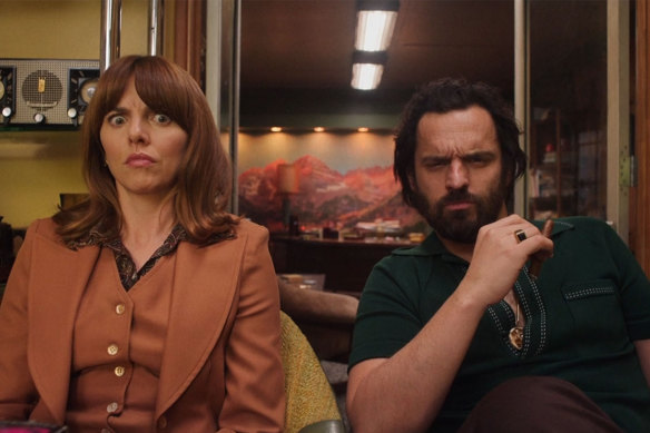 Both have much to learn: Joyce and Doug in series 1 of Minx.