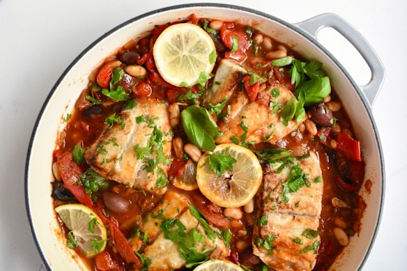Sarah Pound’s fish dish can be ready in less than 30 minutes.