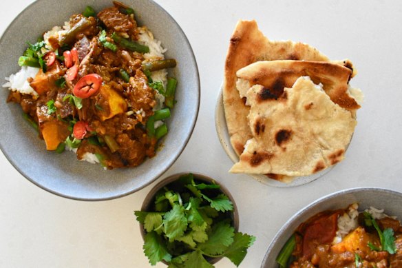 This lemongrass beef curry is a tried and tested favourite.