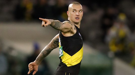 Better than ever: Dustin Martin.