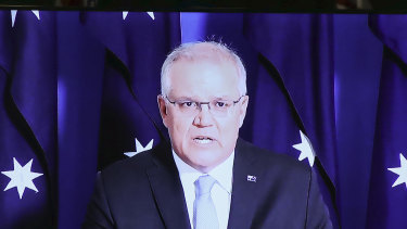 Prime Minister Scott Morrison sharply attacked a Chinese diplomat's tweet in a virtual press conference on Monday.