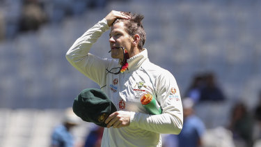 Australian Test captain Tim Paine has resigned.