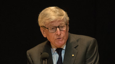 Former chief justice of the High Court Murray Gleeson.