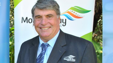 Allan Sutherland during his time as Moreton Bay mayor in November 2015.