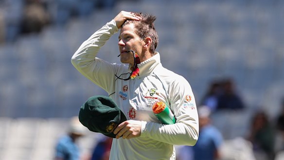 Australian Test captain Tim Paine has resigned.