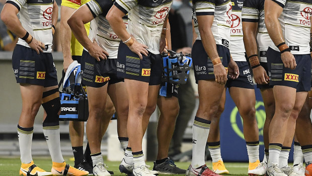 A North Queensland Cowboys player was in a lavatory liaison that is the subject of a complaint to the NRL integrity unit.