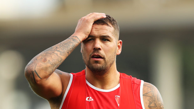 Lance Franklin's hamstring injury could sideline him for half the season.