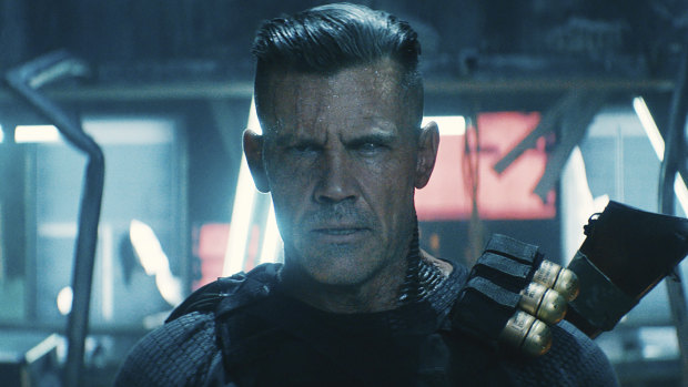 Arch villain? Josh Brolin in a scene from Deadpool 2.