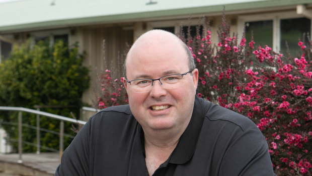 Aussie Broadband boss Phillip Britt. 
