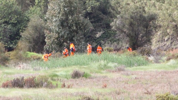 SES volunteers joined the search for the fifth boy, who has since been found safe.