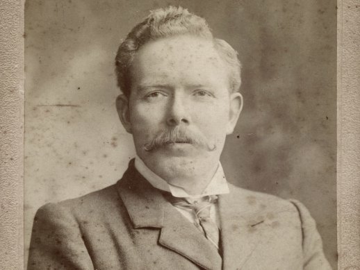 Industrialist and Sunshine Technical School benefactor Hugh Victor (HV) McKay, c1890.