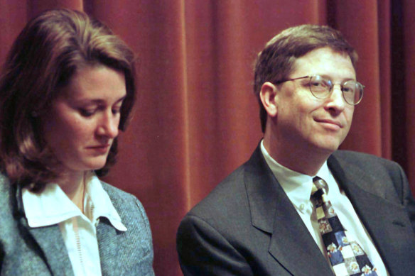 Melinda and Bill Gates announce the launch of their joint foundation in 1998, then worth $US17.1 billion. 