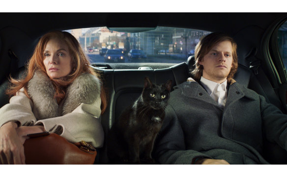 Patrick deWitt adapted his novel French Exit for the big screen, with Michelle Pfeiffer as Frances Price and Lucas Hedges as her son, Malcolm, with Small Frank between them.
