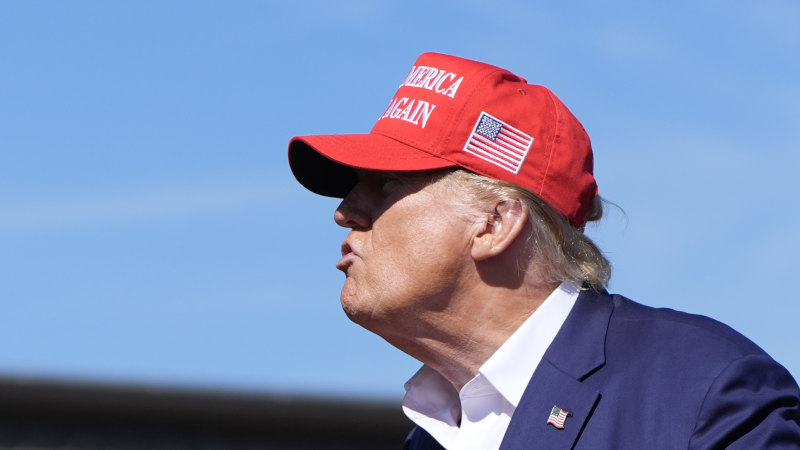 Trump pledges to jail opponents and suggests election will be stolen from him