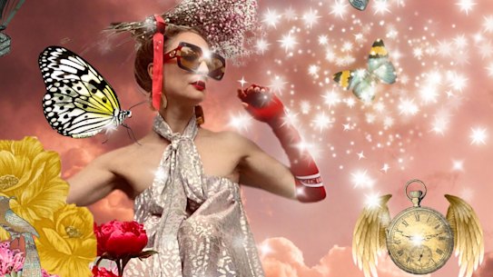 Estelle Michaelides collage