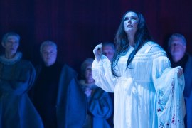 Jessica Pratt in Opera Queensland’s Lucia Di Lammermoor.