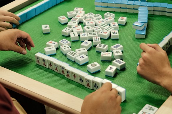 Mahjong Night at The Marigold. 