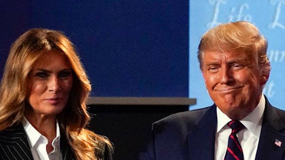 US first lady Melania Trump and President Donald Trump have contracted coronavirus.