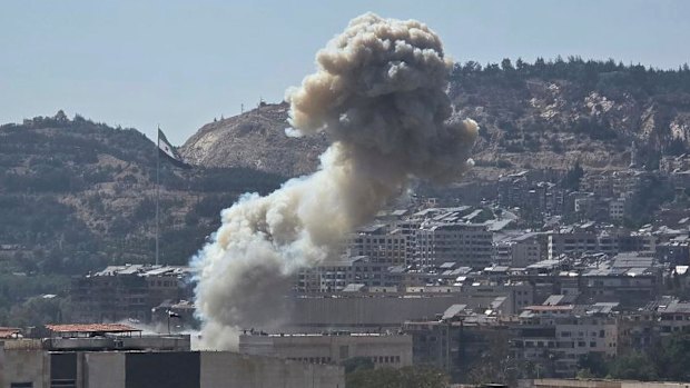 Israel strikes on Syria: The Israel Defence Forces said its strikes hit military  headquarters in Damascus