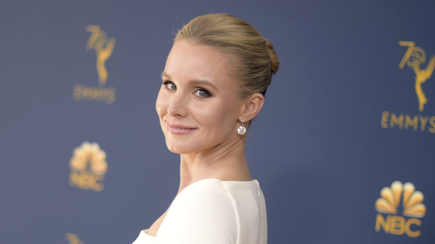 Kristen Bell at the Emmy Awards.