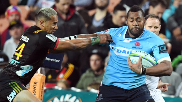 Overlooked: Taqele Naiyaravoro is likely to miss out on selection for the Wallabies against Ireland. 