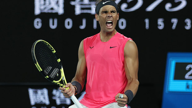 Nadal showed why he's the world number one with an impressive display to beat Nick Kyrgios in the fourth round.