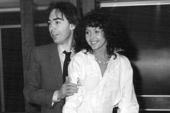 Brightman with her former husband Andrew Lloyd Webber in 1983.