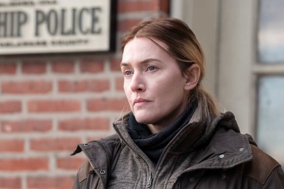 Kate Winslet in Mare of Easttown.