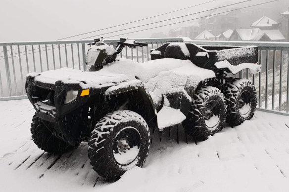 The first day of summer at Mount Hotham.