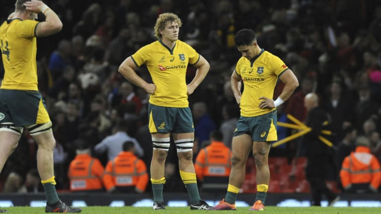 That sinking feeling: The Wallabies need a big win against Italy to restore confidence.