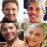 The six men who haven't been found after their trawler sank five days ago