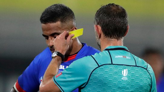 Rugby World Cup referee.