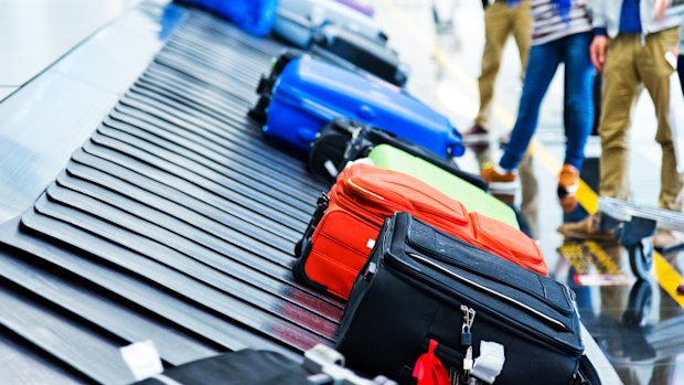 Despite being booked through to Brisbane, our suitcases turned up on the luggage carousel.