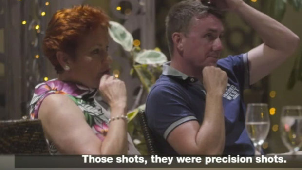 Pauline Hanson appears to question Port Arthur massacre in video