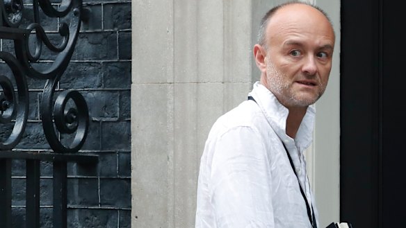 Boris Johnson's special adviser and former Leave campaigner Dominic Cummings.