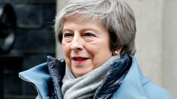 Britain's Prime Minister Theresa May.