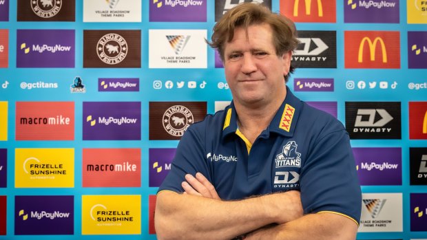 New Gold Coast coach Des Hasler.