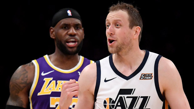 His own retirement is far from Joe Ingles' mind.
