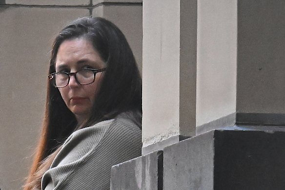 Erin Patterson, photographed in April ahead of her trial for murder and attempted murder. When Helen Garner heard her speak, she says she felt impressed: “She struck me as an educated woman ... somebody who was composed.”