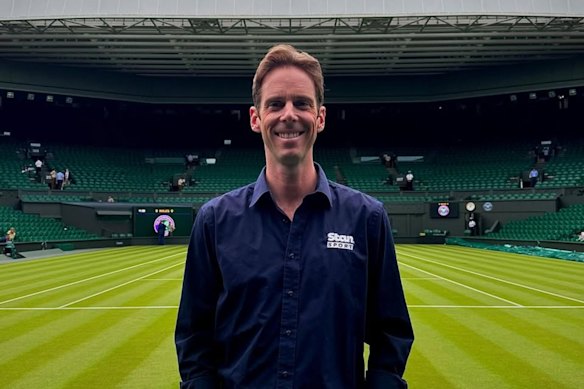 Sports presenter Duncan McKenzie-McHarg.