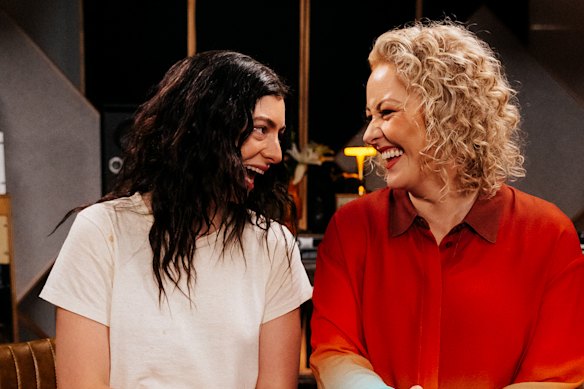 Lorde and Zan Rowe were connected to the Charli XCX track in TAKE 5 with Zan Rowe. 