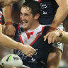 Walker, Keary star as Roosters thump Manly after first-half blitz