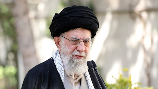 Supreme Leader Ayatollah Ali Khamenei.
