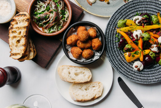 Food made to be shared at Bellota in South Melbourne.